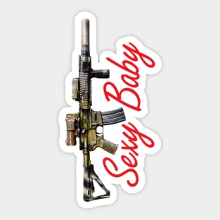 M4 sexy baby tacticool Sticker